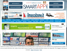 Tablet Screenshot of ilmascalzone.it